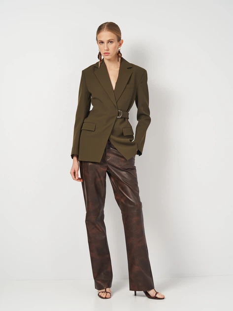 Куртка жіноча Zara 2264/707 S Хакі (02264707507028) – Брендовий