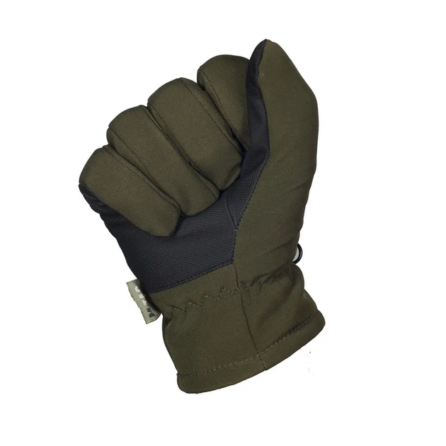 Рукавиці тактичні Mil-Tec утеплені Softshell Handschuhe Thinsulate XL Olive (12521301-905-XL) - изображение 4
