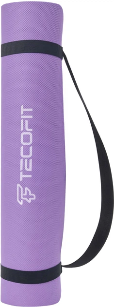 Коврик для йоги и фитнеса TECOFIT EVA 173x61x0.6 см Фиолетовый + чехол-сумка в подарок (TOP240214836/4) - Фото 9 Коврик для йоги и фитнеса TECOFIT EVA 173x61x0.6 см Фиолетовый + чехол-сумка в подарок (TOP240214836/4) - изображение 9