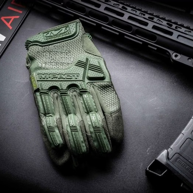 M-pact Mechanix Gloves Olive Drab 2XL - изображение 2