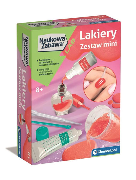 Набір для наукових досліджень Clementoni міні набір лаків (8005125508617) - зображення 1