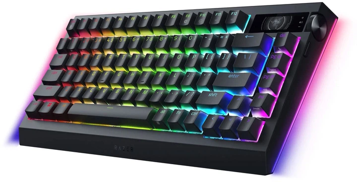 Клавіатура бездротова Razer BlackWidow V4 Pro Razer Mechanical Switches Orange Wireless/USB Black (RZ03-05130100-R3M1) - зображення 2