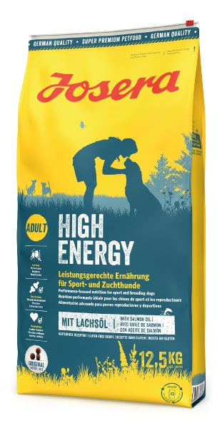Сухий корм Josera High Energy з лососем для активних собак 12,5 кг - Фото 1 Сухий корм Josera High Energy з лососем для активних собак 12,5 кг - изображение 1