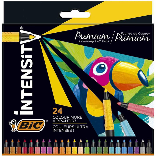 Набір фломастерів BIC Intensity Premium 24 шт (3086123655157) - зображення 1