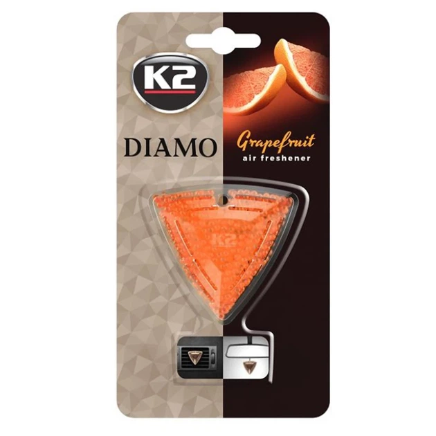 Ароматизатор для салона авто K2 Diamo грейпфрукт 15 г (V88GRA) - изображение 8