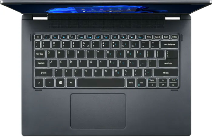 Laptop Acer TravelMate P4 TMP414RN-54-TCO-75K1 (NX.B7WEG.003) Slate Blue - obraz 3