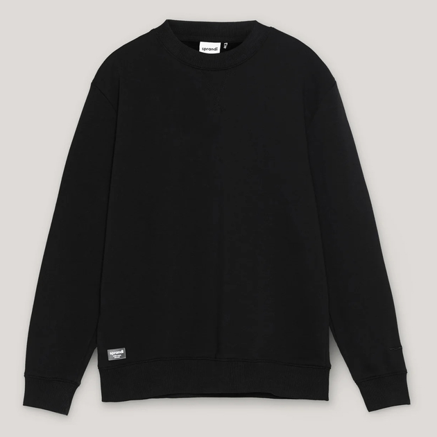 Bluza bez kaptura męska Sprandi AW21-BLM010 XL Czarna (5903698954998) - obraz 7