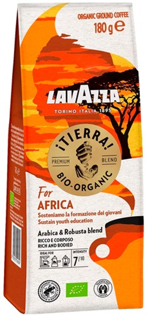 Kawa mielona Lavazza Tierra Bio-Organic for Africa 180 g (8000070049604) - obraz 1