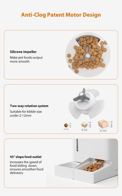 Кормушка - поилка для кошек и собак автоматическая Pet Life DU-F03 с таймером УФ-стерилизация воды Белая - Фото 8 Кормушка - поилка для кошек и собак автоматическая Pet Life DU-F03 с таймером УФ-стерилизация воды Белая - изображение 8