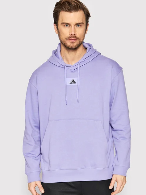 Світшот чоловічий Adidas M Fv Swt HE4347 XS Світло-фіолетовий (4065424092075) - зображення 4