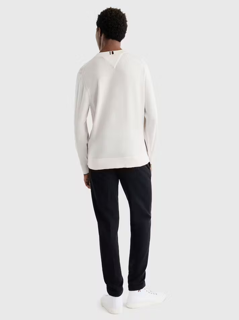 Джемпер чоловічий Tommy Hilfiger Regular Fit MW0MW31584 XL Білий (8720644183496) - зображення 4
