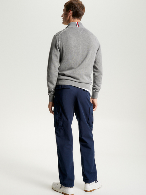 Sweter męski rozpinany na zamek Tommy Hilfiger MW0MW28050 XL Szary (8720645168331) - obraz 4