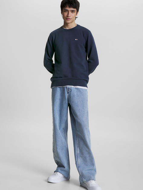 Джемпер чоловічий Tommy Jeans DM0DM13273-C87 XL Синій (8720116626476) - зображення 3