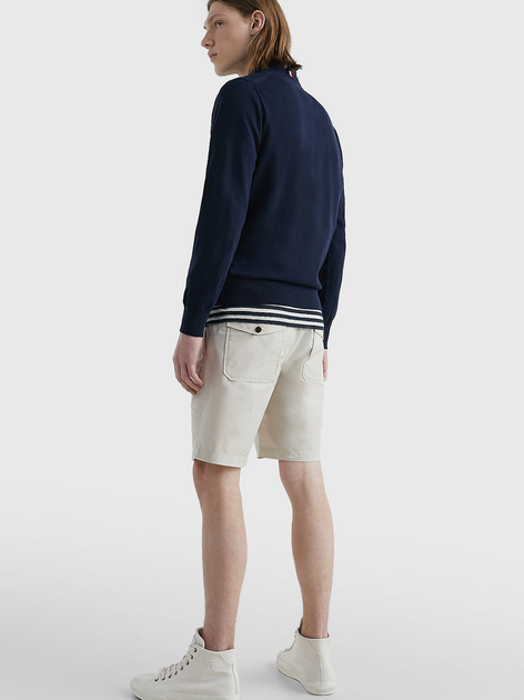 Sweter męski z dzianiny Tommy Hilfiger MW0MW30955-DW5 XL Granatowy (8720642701647) - obraz 4