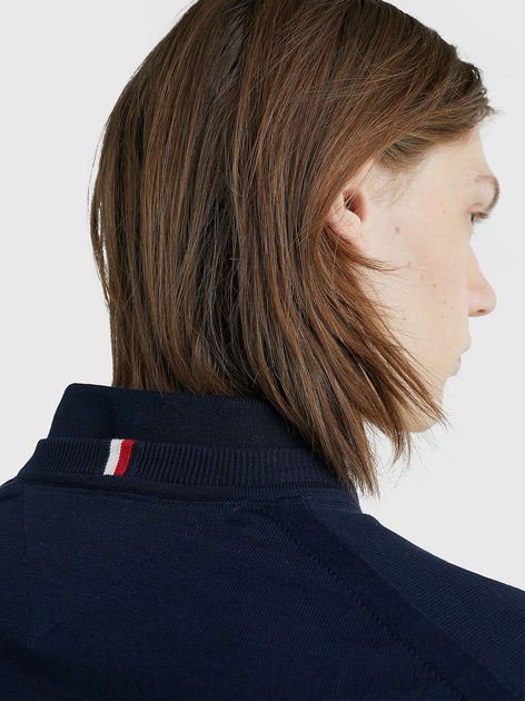 Sweter męski z dzianiny Tommy Hilfiger MW0MW30955-DW5 L Granatowy (8720642701630) - obraz 5