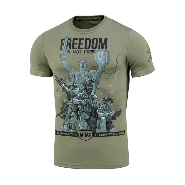 Футболка M-Tac Freedom Light Olive M - изображение 1