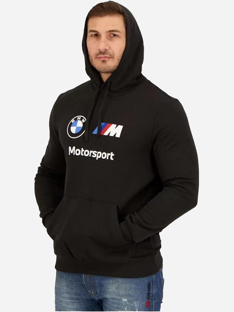 Худі чоловіче Puma BMW MMS ESS FT 53814301 S Чорне (4065453003691) - зображення 3
