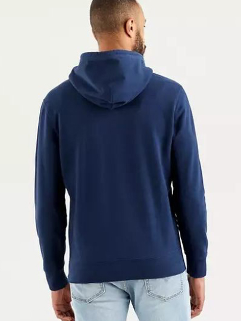 Bluza męska z kapturem kangurka Levi's The Original Hm Hoodie 34581-0009 M Granatowa (5400898891394) - obraz 2