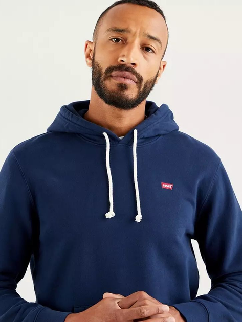 Худи чоловіче Levi's The Original Hm Hoodie 34581-0009 S Navy Bl (5400970008269) - зображення 3