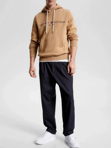 Худі чоловіче Tommy Hilfiger MW0MW11599-AEF XL Бежеве (8720645706816) - зображення 3
