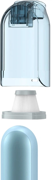 Автомобільний пилосос Baseus A1 Car Vacuum Cleaner Glacier Blue (VCAQ010003) - зображення 4