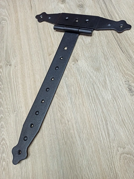 Петля декоративна Стріла під ковку S240х50x300 (Чорна) - зображення 7