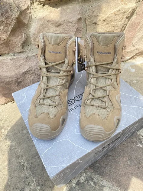 Тактические ботинки Lowa Zephyr GTX MID TF, Coyote (EU 40 / UK 6.5) - изображение 8
