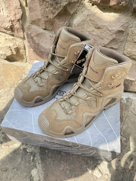 Тактические ботинки Lowa Zephyr GTX MID TF, Coyote (EU 40 / UK 6.5) - изображение 9