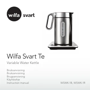 Чайник Wilfa Svart Format Silver 1.25 L Temperature Control (41B8C78083D6) - зображення 3