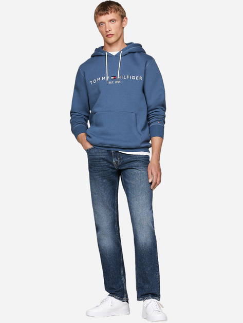 Bluza męska z kapturem kangurka Tommy Hilfiger MW0MW11599-DBZ M Granatowa (8720637113950) - obraz 3