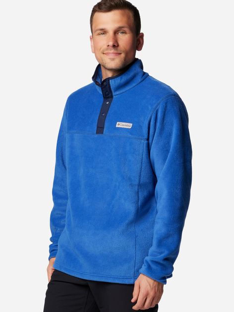 Толстовка на флісі чоловіча Columbia Steens Mountain Half Snap II 2097721433 S Синя (195981427837) - зображення 4