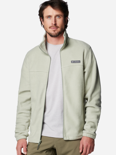 Толстовка на блискавці чоловіча Columbia Steens Mountain Full Zip 2.0 1476671351 L Світло-зелена (195981307313) - зображення 5