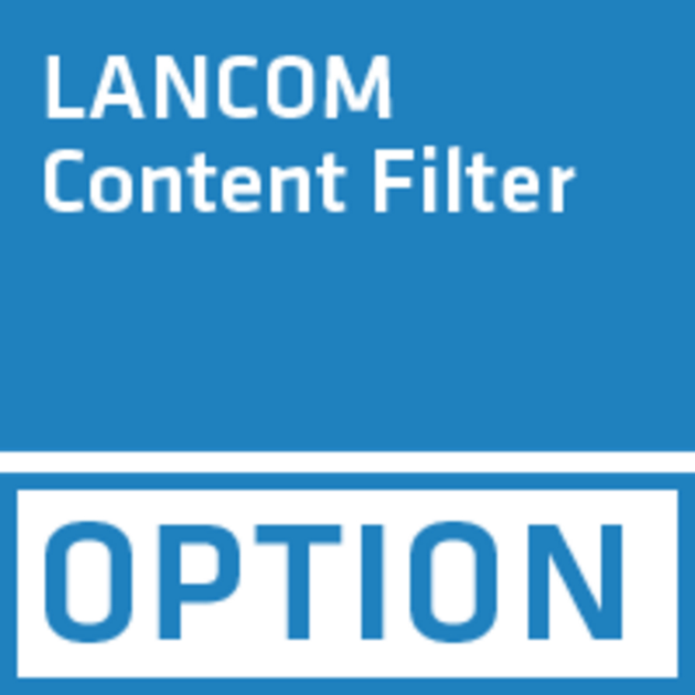 Oprogramowanie komputerowe Lancom Option Content Filter +100 1 rok ESD (4044144615924) - obraz 1