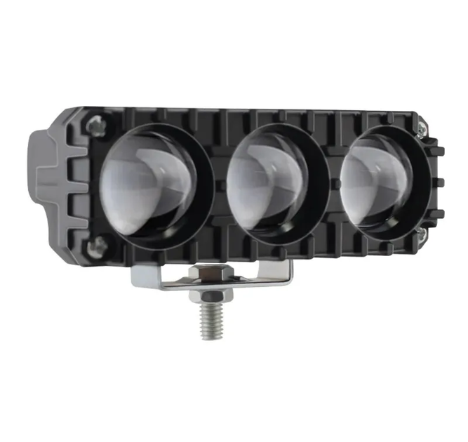 Фара светодиодная LED 3 режима 17Вт белый / желтый - Фото 5 Фара светодиодная LED 3 режима 17Вт белый / желтый - изображение 5