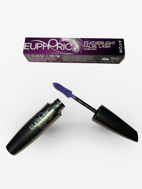 Тушь для ресниц Бомбические Ресницы, Striking Purple / Стрикинг Пурпле, Avon 10 мл (EUPHORIC Featherlight False Last MASCARA) (Объем и длина) - Фото 1 Тушь для ресниц Бомбические Ресницы, Striking Purple / Стрикинг Пурпле, Avon 10 мл (EUPHORIC Featherlight False Last MASCARA) (Объем и длина) - изображение 1