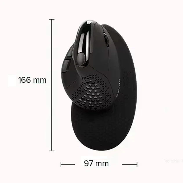 Мишка Анатомічна Бездротова Вертикальна Delux M618 XSD