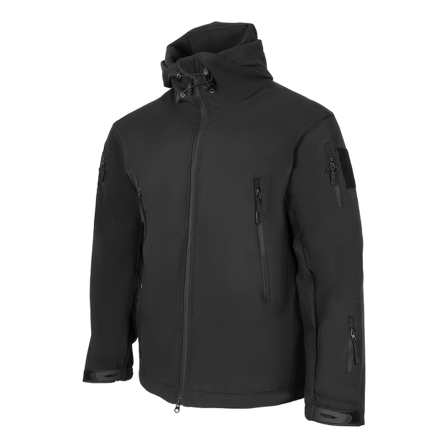 Куртка Vik-Tailor SoftShell Чёрный XXL - изображение 1