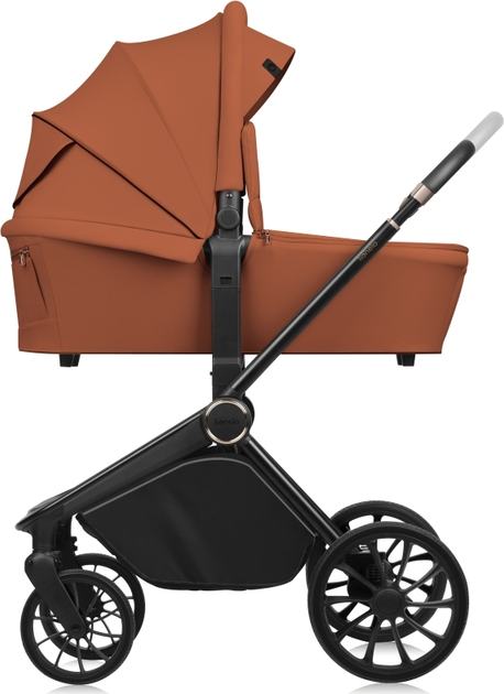 Универсальная коляска 3 в 1 Lionelo Mika Plus Brown Rust (LO-MIKA PLUS 3IN1 BROWN RUST) - изображение 5