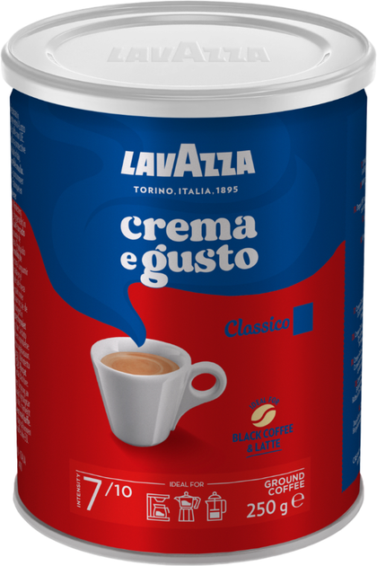 Kawa mielona Lavazza Crema E Gusto 250 g (8000070038820) - obraz 1