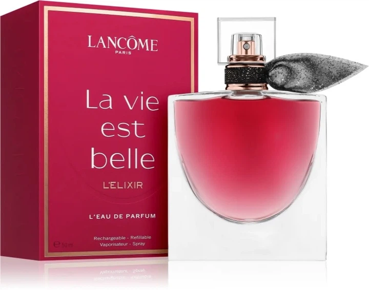 Парфумована вода для жінок Lancome La Vie est Belle L'Elixir 50 мл - Фото 1 Парфумована вода для жінок Lancome La Vie est Belle L'Elixir 50 мл - зображення 1