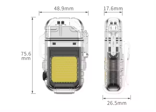 Электропульсная зажигалка Solve с USB с фонариком водонепроницаемая в подарочной упаковке KT6007904 - Фото 6 Электропульсная зажигалка Solve с USB с фонариком водонепроницаемая в подарочной упаковке KT6007904 - изображение 6
