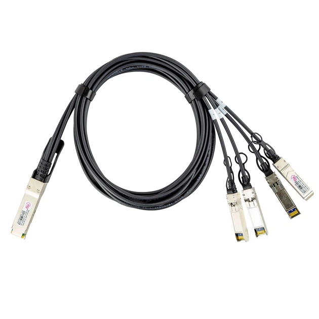 Модуль кабель Twinax NG OPTICS DAC 40G QSFP+ 4х10G SFP+ 2m - изображение 3