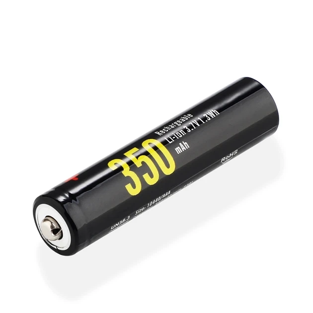 Аккумулятор 10440/AAA Li-Ion Soshine 10440-3.7V 350mAh, 3A - изображение 2