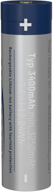 Акумулятор Ansmann Li-ion 18650 Micro-USB 3400 мАг (4013674161379) - зображення 4