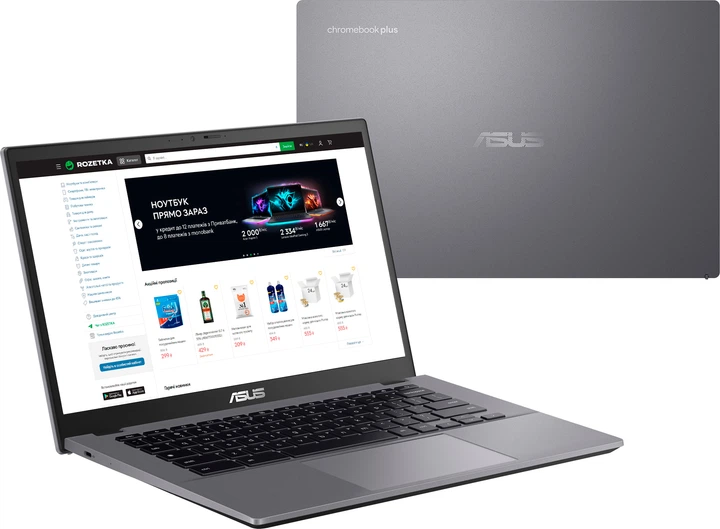 Chromebook本体 Chromebook ASUS Chromebook Plus CX34 — 14″ ноутбук на ChromeOS | Офіційний