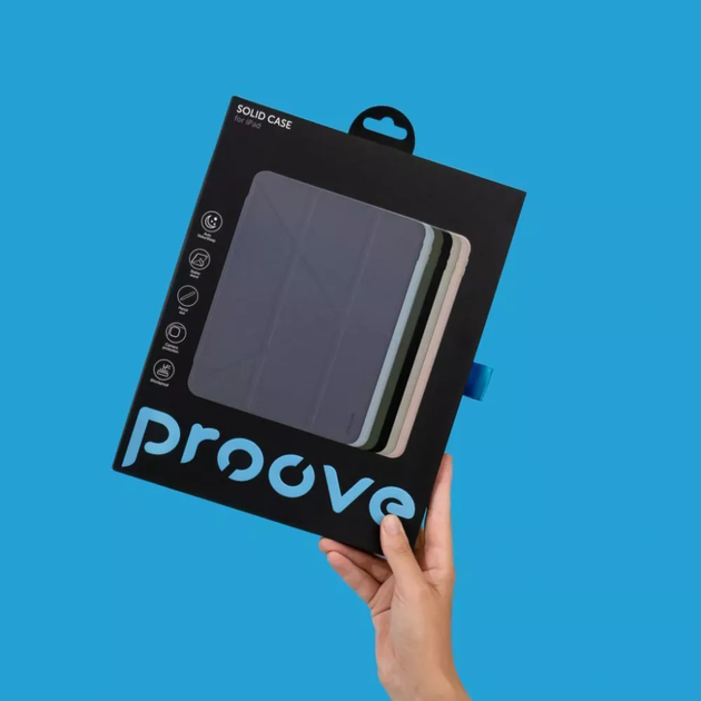 Чехол для планшета Proove Solid Case для Apple iPad 10.2" 2019/2020/2021 Lavender Gray (580940035) - изображение 6