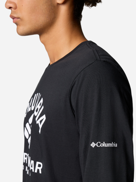 Лонгслів чоловічий Columbia Rockaway River Graphic LS Tee 2022191009 XL Чорний (195981216387) - зображення 6