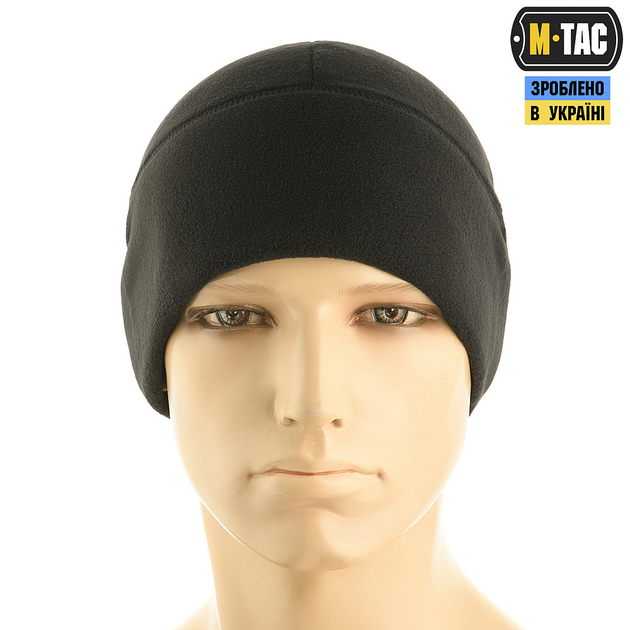 Шапка M-Tac Watch Cap Premium флис (250г/м2) Black XL - изображение 2