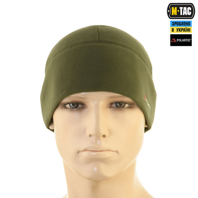 Шапка M-Tac Watch Cap фліс Light Polartec Army Olive S - зображення 2