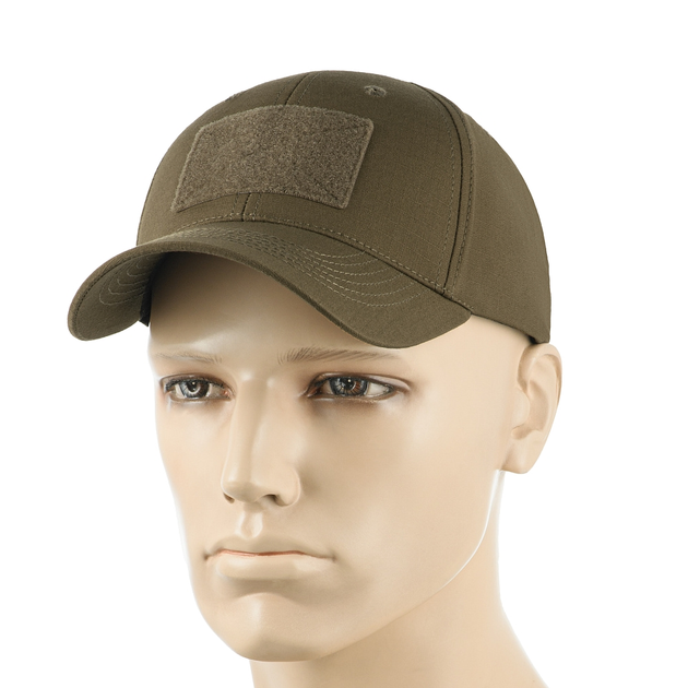 Бейсболка M-Tac тактическая Elite Flex рип-стоп Dark Olive S/M - изображение 1